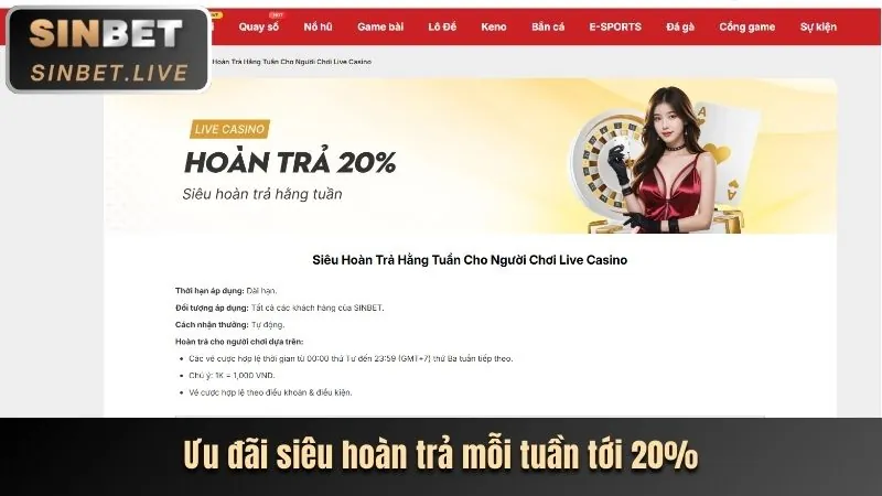 Tổng hợp các khuyến mãi mới nhất từ W88Sports